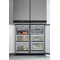 Whirlpool Side-by-Side Free-standing WQ9 B1L M Stainless Steel Frontal