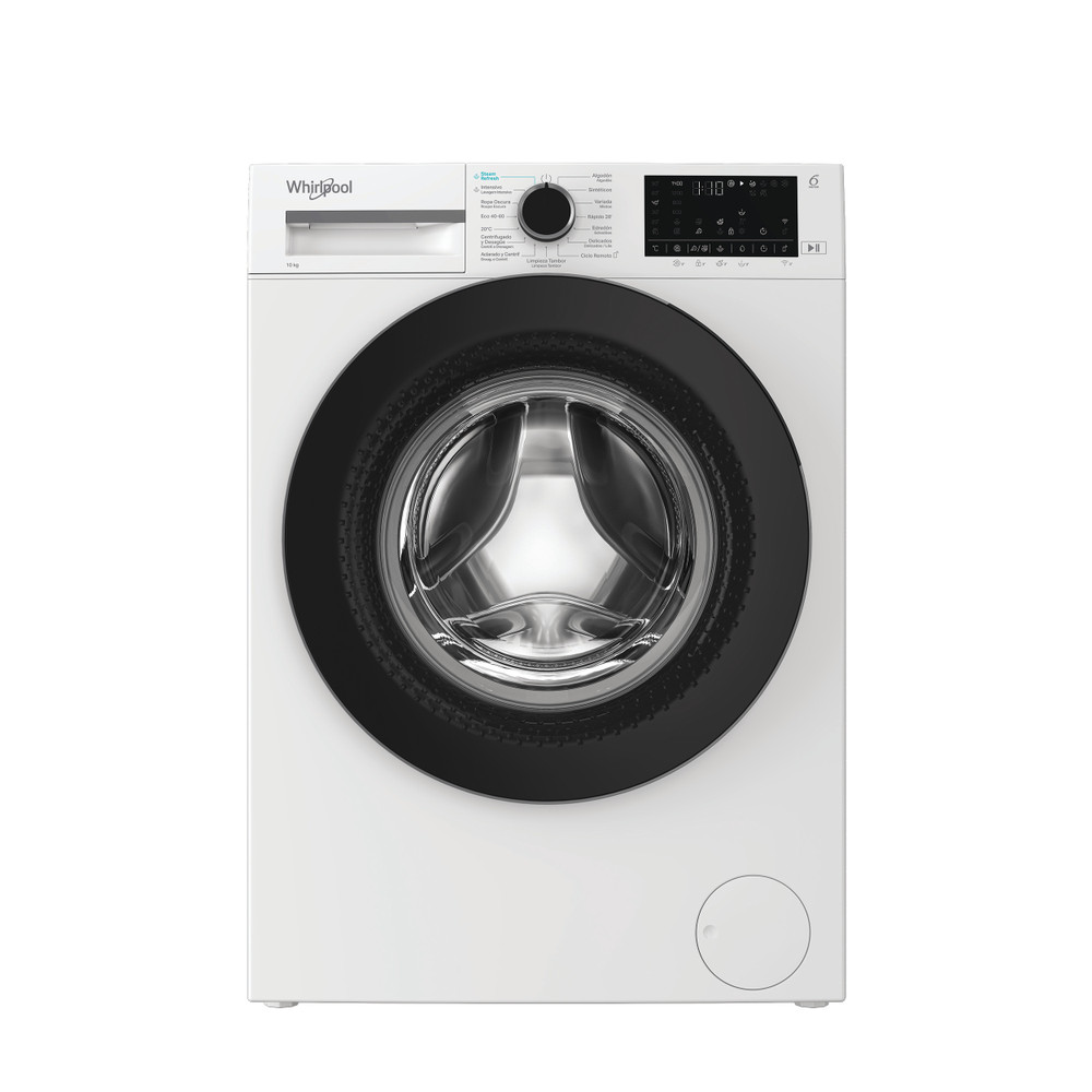 Whirlpool Lavadora Libre instalación WAM 07WB SPT Blanco Cargador frontal A Frontal