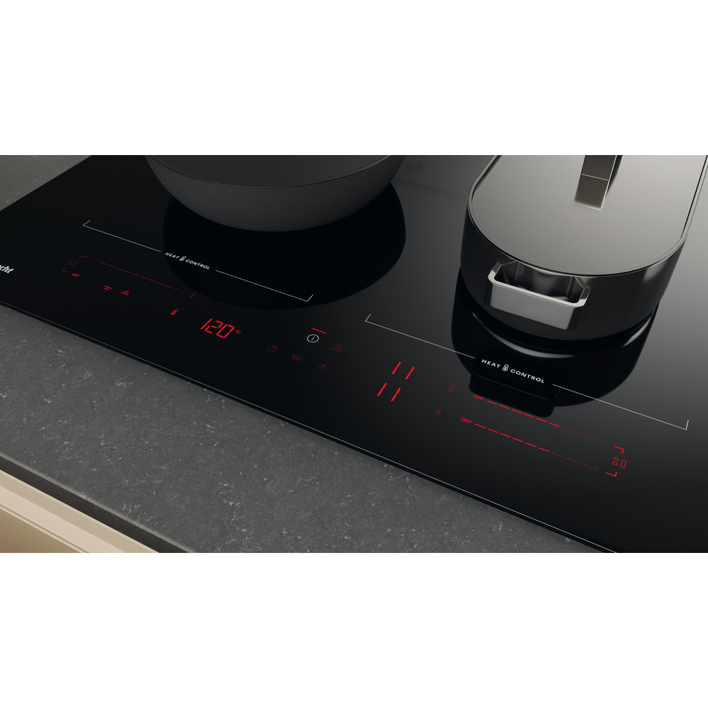 Bauknecht Kochfelder BTX6019DCF Schwarz Induction vitroceramic Control panel