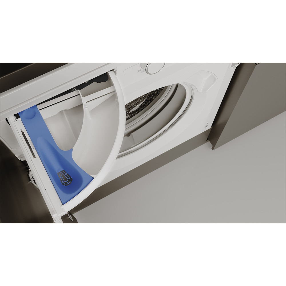 Whirlpool Washing machine Built-in BI WMWG 81485 UK White Front loader B Drawer