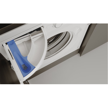 Whirlpool Washing machine Built-in BI WMWG 81485 UK White Front loader B Drawer