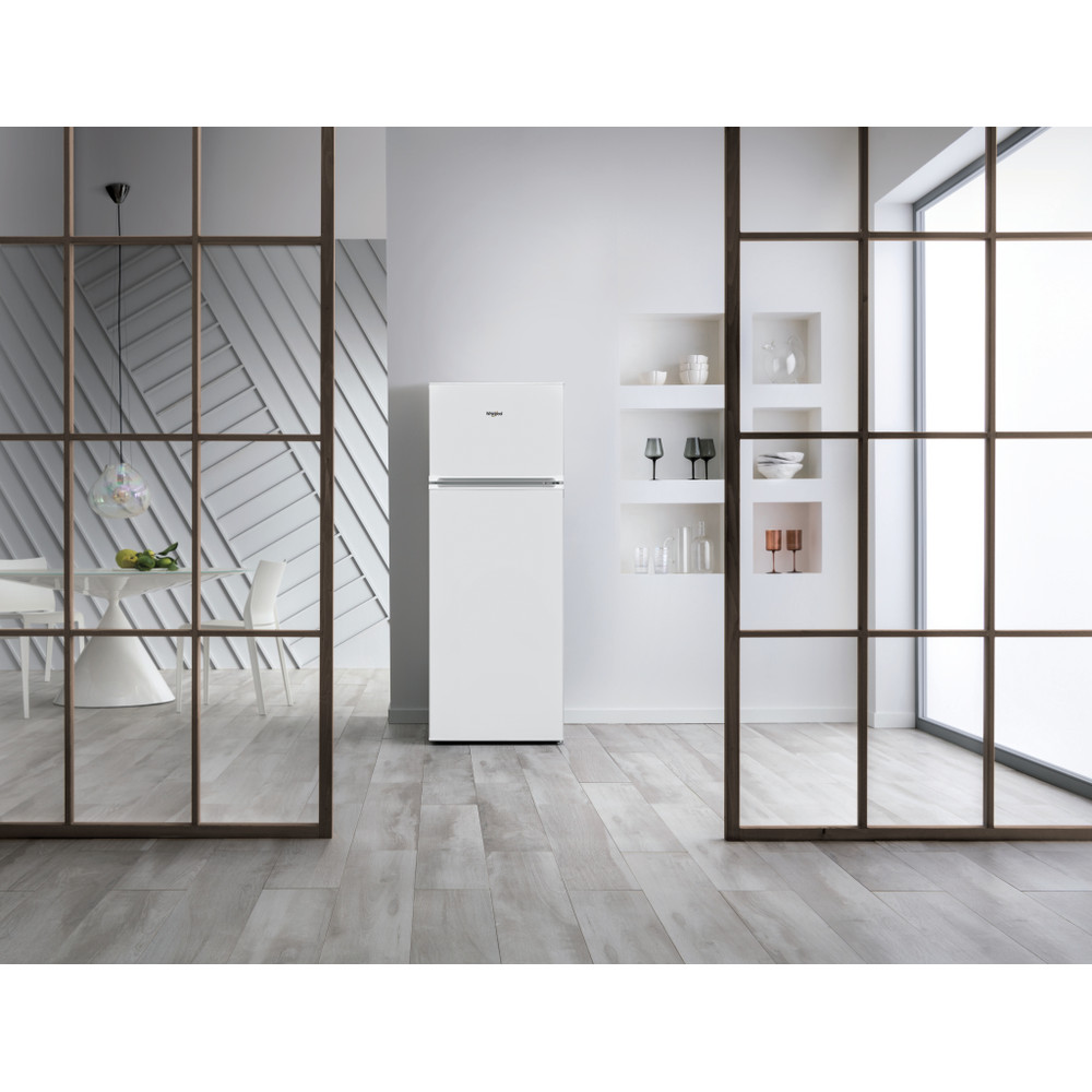 Whirlpool Hűtő/fagyasztó kombináció Szabadonálló W55TM 4120 W 2 Fehér 2 doors Lifestyle frontal open