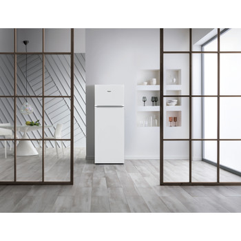 Whirlpool Hűtő/fagyasztó kombináció Szabadonálló W55TM 4120 W 2 Fehér 2 doors Lifestyle frontal open