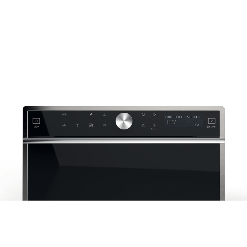 Whirlpool Mikrovlnná rúra Voľne stojace MWSC 9133 SX Nerez Elektronické 33 Mikrovlny kombi 1000 Control panel