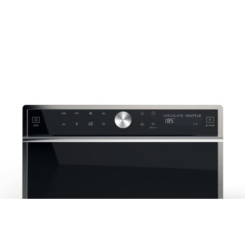 Whirlpool Four à micro-ondes Pose-libre MWSC 9133 SX Inox Électronique 33 Micro-ondes combiné 1000 Control panel