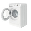 Indesit Перална машина Свободностоящи MTWSA 61294 W EE Бял Предно зареждане C Perspective open