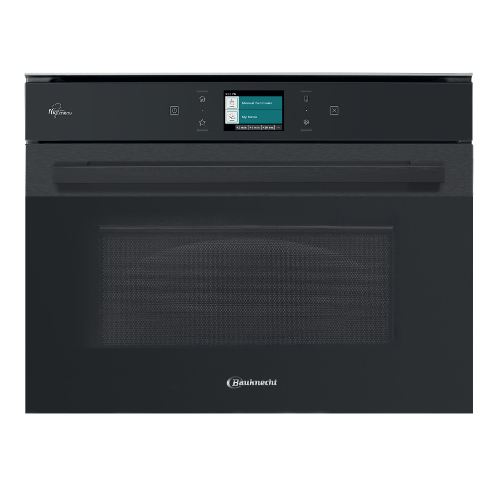 Bauknecht Mikrobølgeovn Indbygget EMPK9 P645 BM Black Steel Elektronisk 40 MW-Combi 900 Frontal