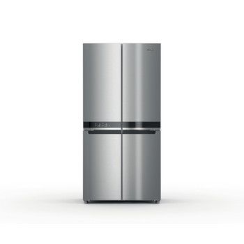 Whirlpool Side-by-Side Independent WQ9 U2L Inox Look Frontal