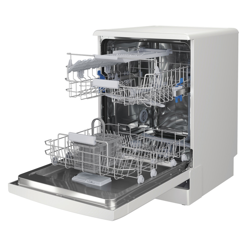 Indesit Perilica posuđa Samostojeći DFC 2B+19 AC Samostojeći F Perspective open