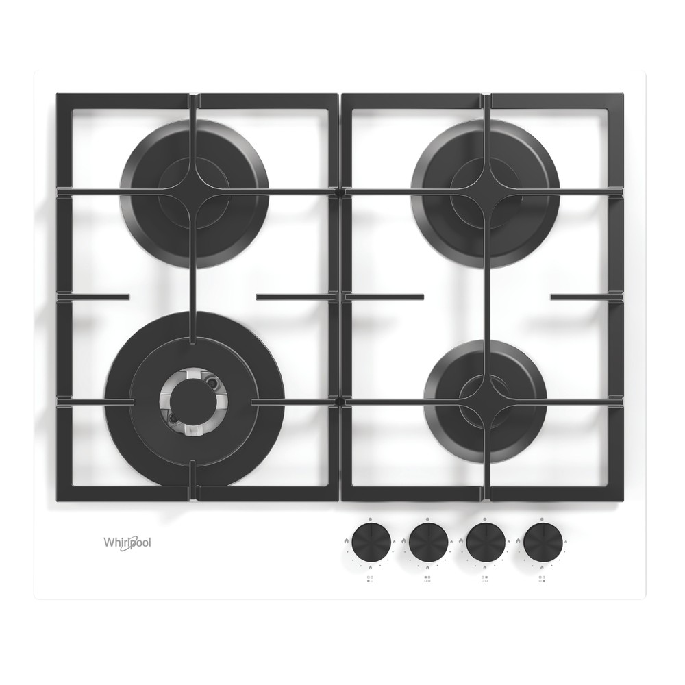 Whirlpool Plită GOFL 629/WH EE Alb Gaz Frontal top down