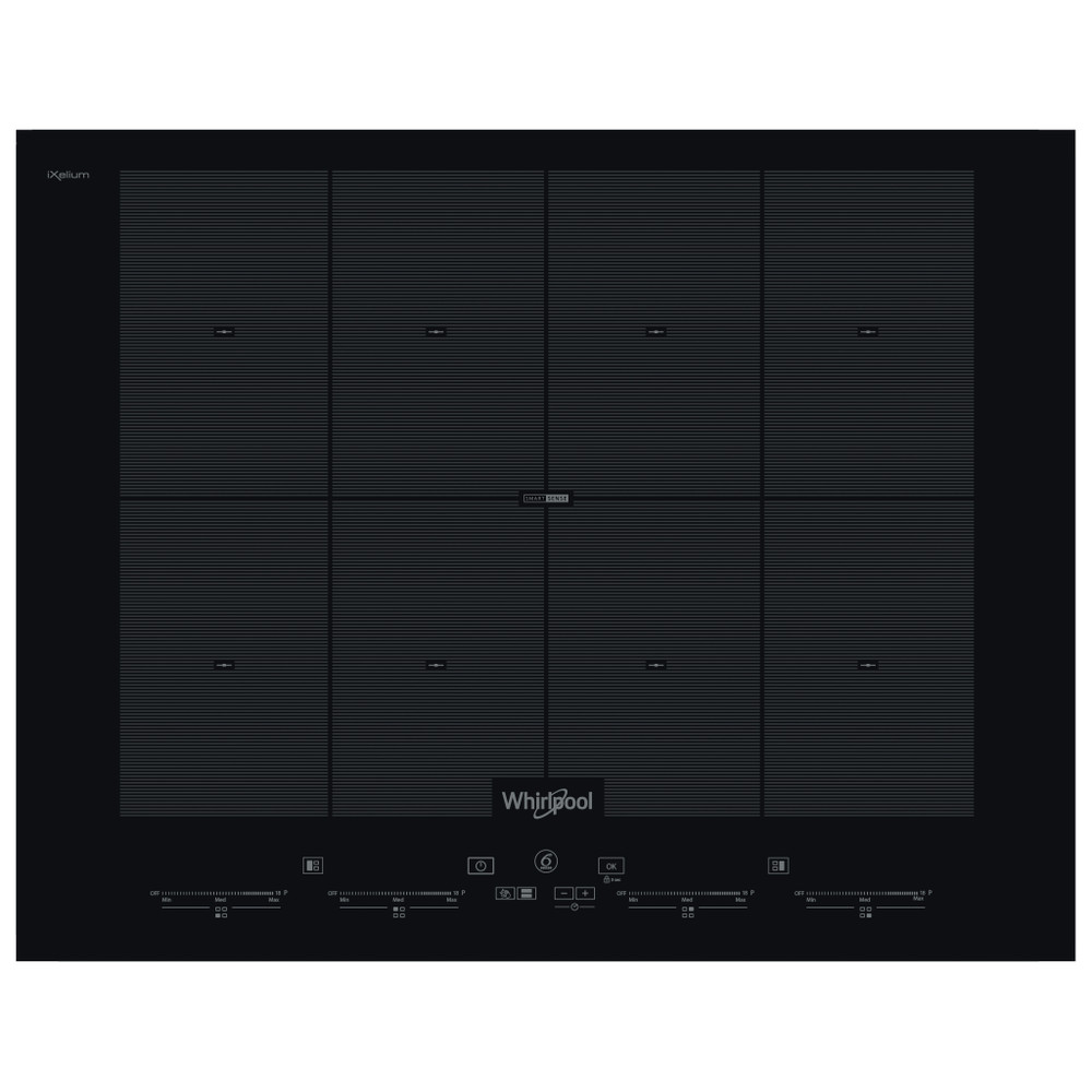 Whirlpool Encimera SMO 658C/NE Negro Induction vitroceramic Frontal