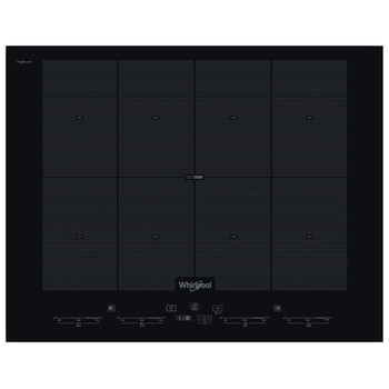 Whirlpool Encimera SMO 658C/NE Negro Induction vitroceramic Frontal