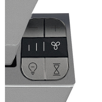 Whirlpool Páraelszívó Beépíthető AKR 634 GY/3 Szürke, fogantyúval és ráccsal Beépíthető Mechanikus Control panel