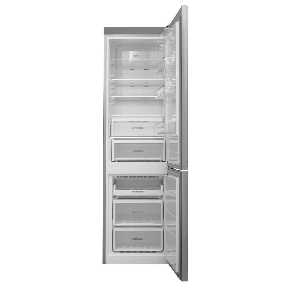 Whirlpool Combinado Livre Instalação W9 931D IX 3 Inox 2 doors Frontal open