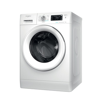 Whirlpool Maşină de spălat rufe Independent FFB 8489 WV EE Alb Încărcare frontală A Perspective