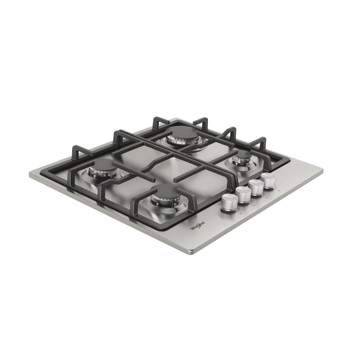 Whirlpool Varná deska TKRL 660 IX Nerez Plynová Perspective