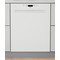 Whirlpool Astianpesukone Kalusteisiin sijoitettava WRUC 3C32 Työtason alle D Frontal