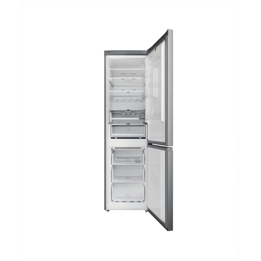 Hotpoint_Ariston Combinație frigider-congelator Neincorporabil HAFC9 TT43SX O3 Saturn Steel 2 doors Frontal open