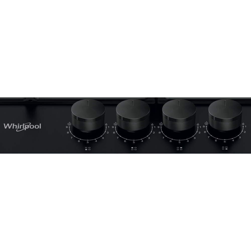 Whirlpool Варильна поверхня TGML 660 NB Антрацит Газова Control panel