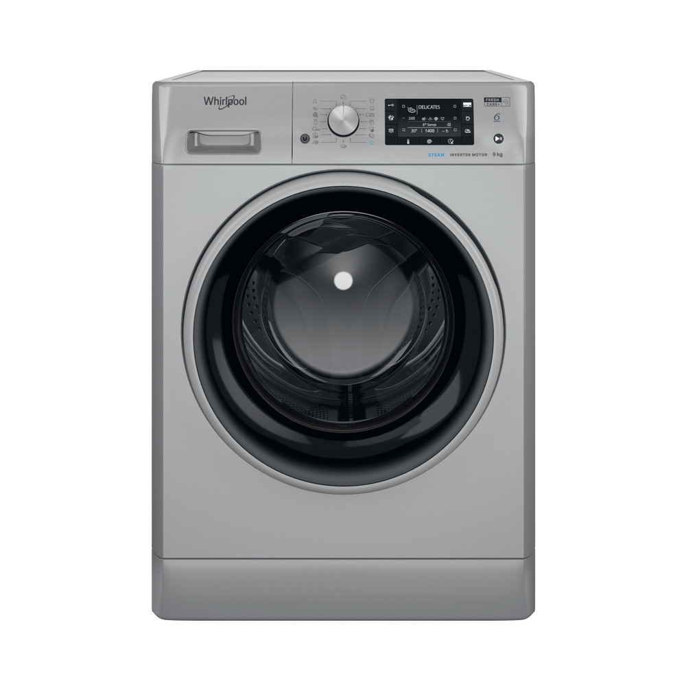 Whirlpool Mosógép Szabadonálló FFD 9458 SBSV EU Ezüst Elöltöltős B Frontal