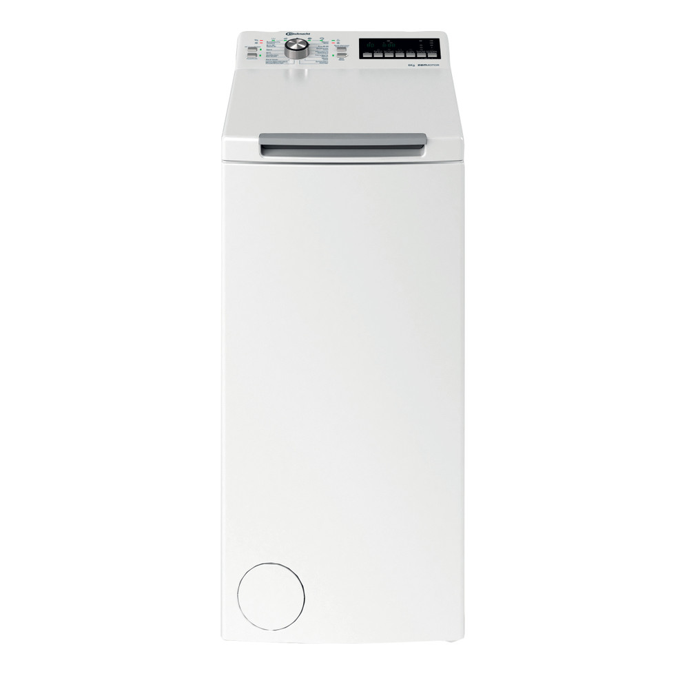 Bauknecht Lave-linge Appareil à pose libre WTCH 6ZB CH N Blanc Toplader B Frontal