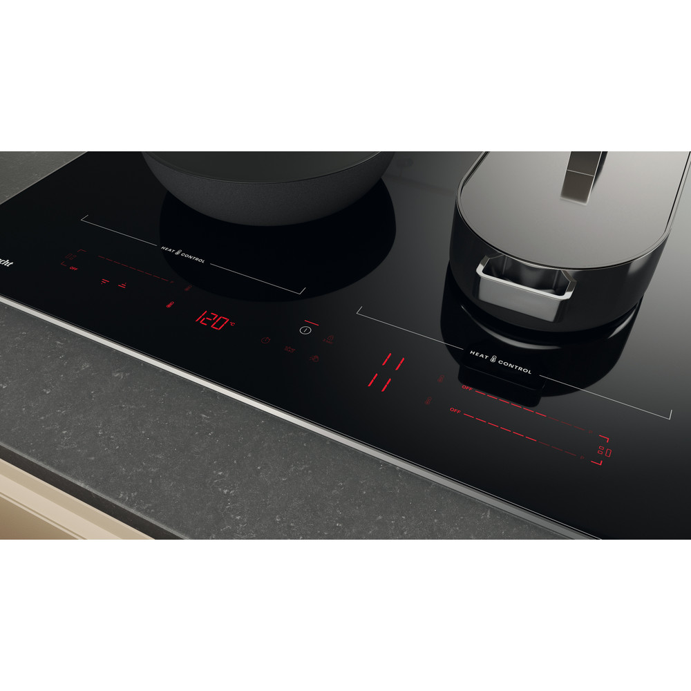 Bauknecht Table de cuisson BTX6019DCA Noir Induction vitroceramic Control panel