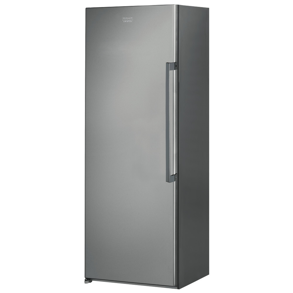 Hotpoint_Ariston Congélateur Pose-libre ZHU6 F1C XI Optic Inox Perspective