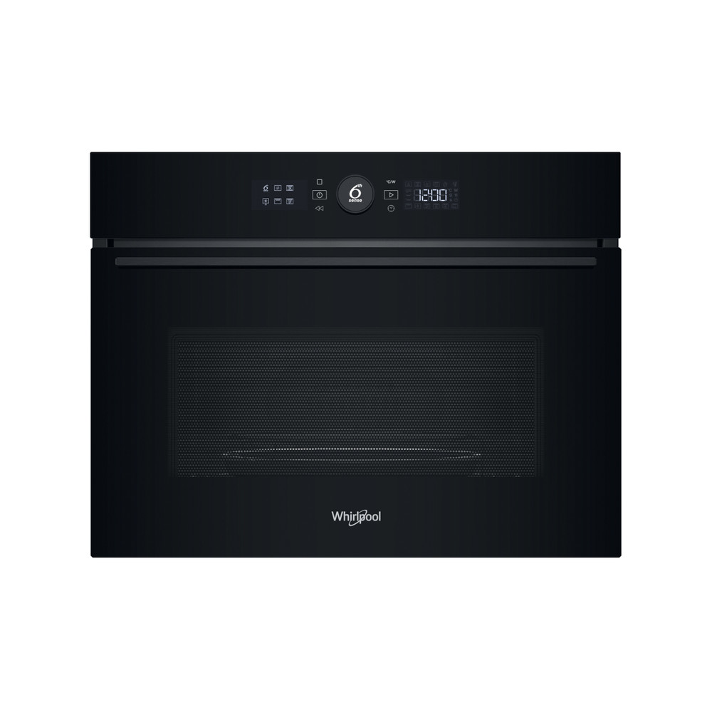 Whirlpool Mikrovlnná trouba Vestavné WMW54HMB Černá Elektronické 40 Mikrovlny + Gril 900 Frontal