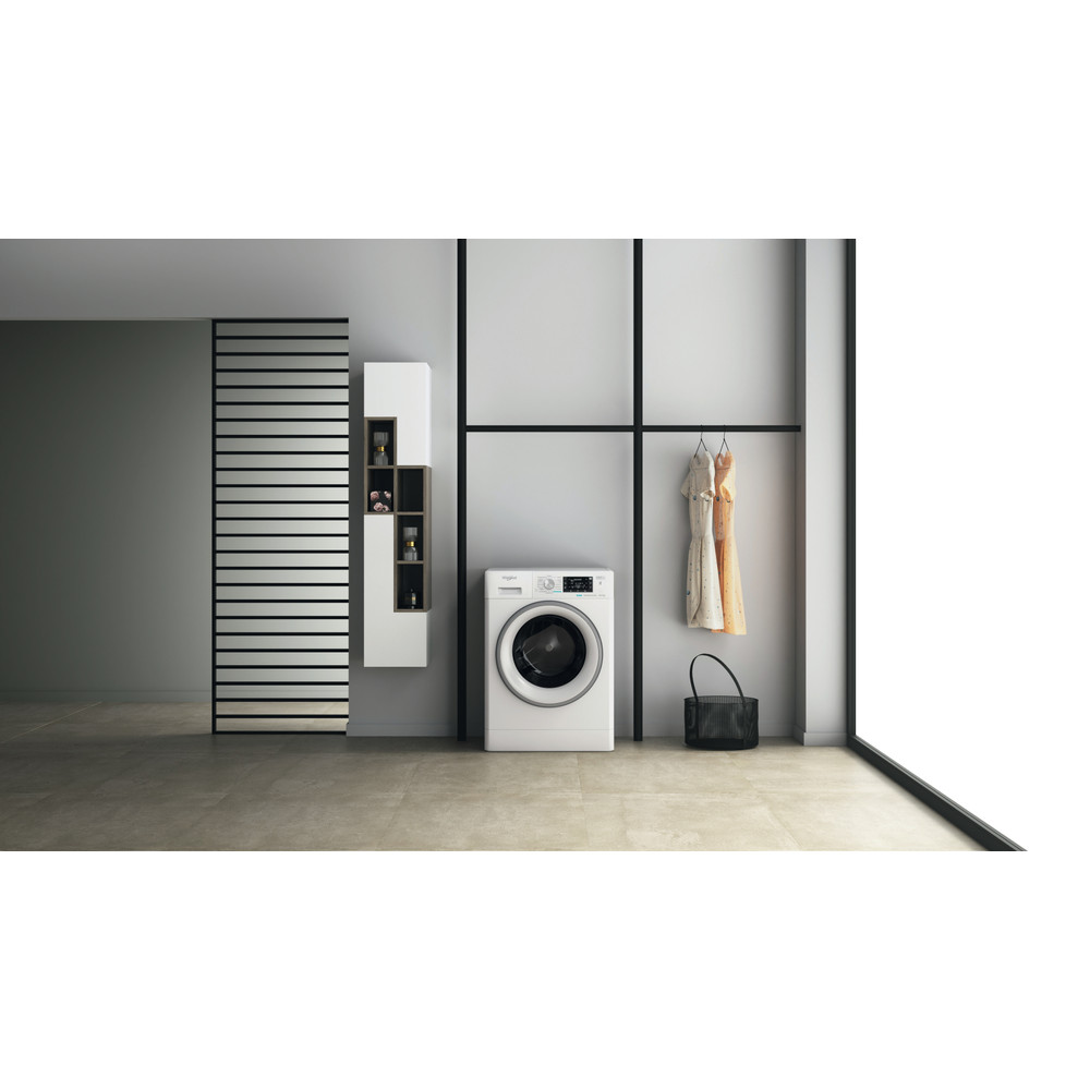Whirlpool Pračka se sušičkou Volně stojící FFWDD 1076258 SV EE Bílá Předem plněná Lifestyle frontal