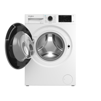 Whirlpool Lave-linge Pose-libre WAM 09WB BE Blanc Frontal A Frontal open