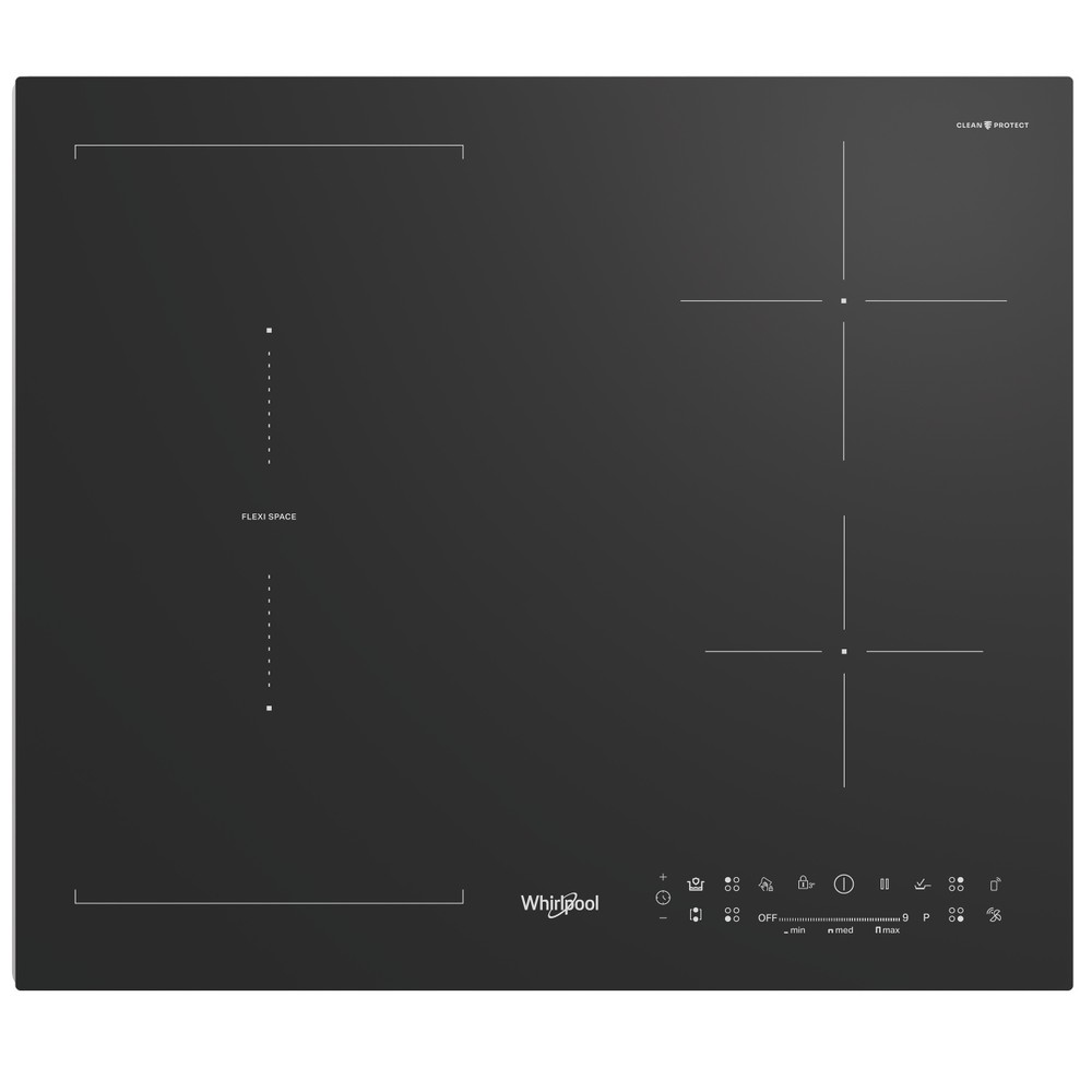 Whirlpool Varná doska WS 1160P CP NE Čierna Induction vitroceramic Frontal top down
