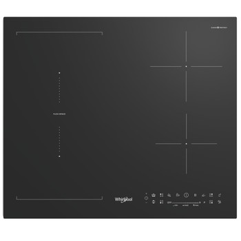 Whirlpool Varná doska WS 1160P CP NE Čierna Induction vitroceramic Frontal top down