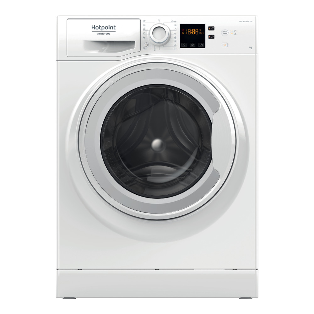Hotpoint_Ariston Перална машина Свободностоящ NWS 7469 W EU Бял Предно зареждане A Frontal