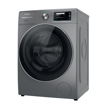 Whirlpool Lavadora Libre instalación W8 99ADS SILENCE SPT Plata Cargador frontal A Perspective