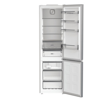 Whirlpool Kombinovaná chladnička s mrazničkou Voľne stojace WHK 26404 XP7E New Silver – ARC 1035 2 doors Frontal open