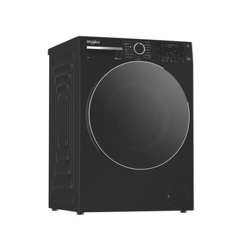Whirlpool Maşină de spălat rufe Independent WAM 99BBC EE Negru Încărcare frontală A Perspective