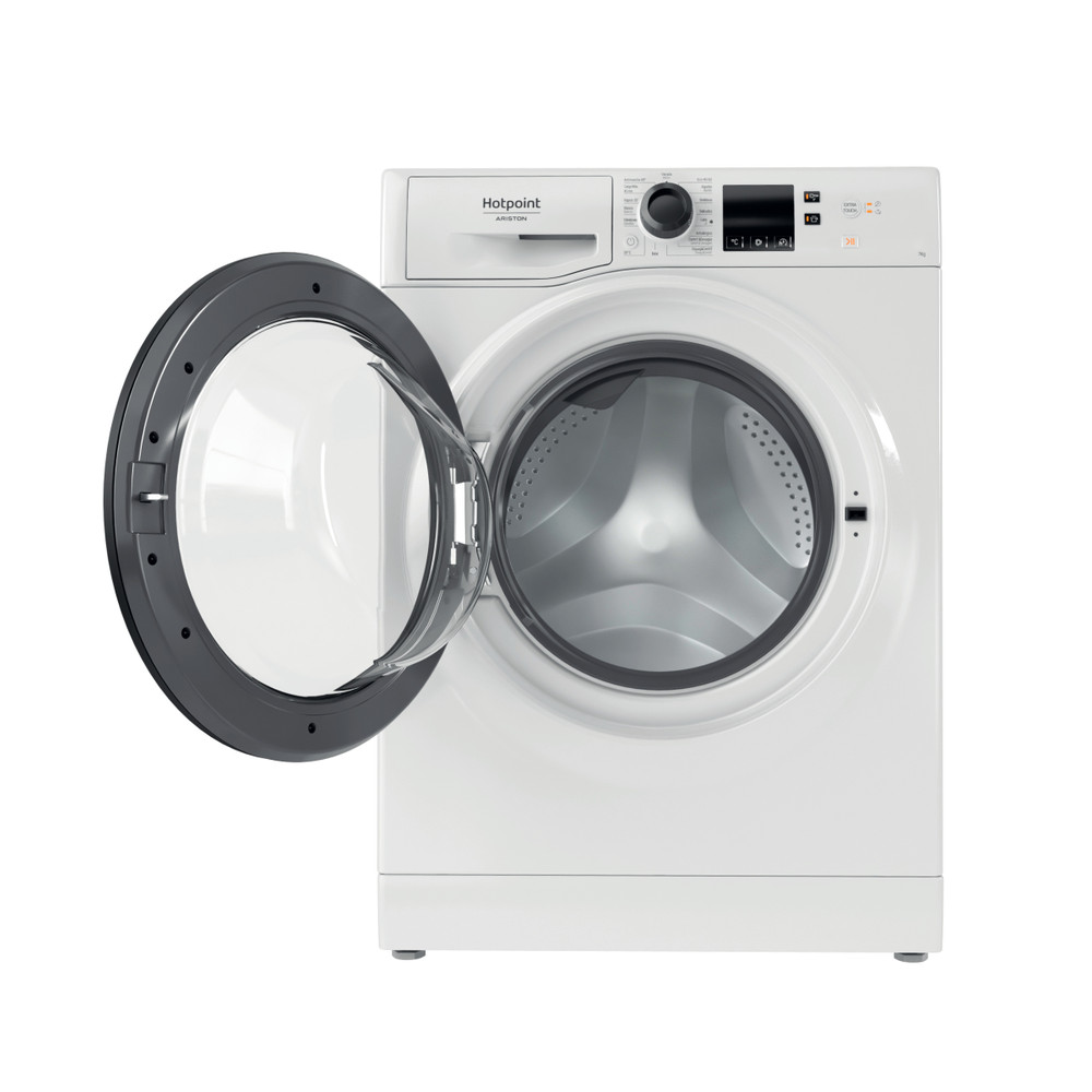 Hotpoint_Ariston Lavadora Libre instalación NS 722U WK SPT N Blanco Cargador frontal E Frontal open