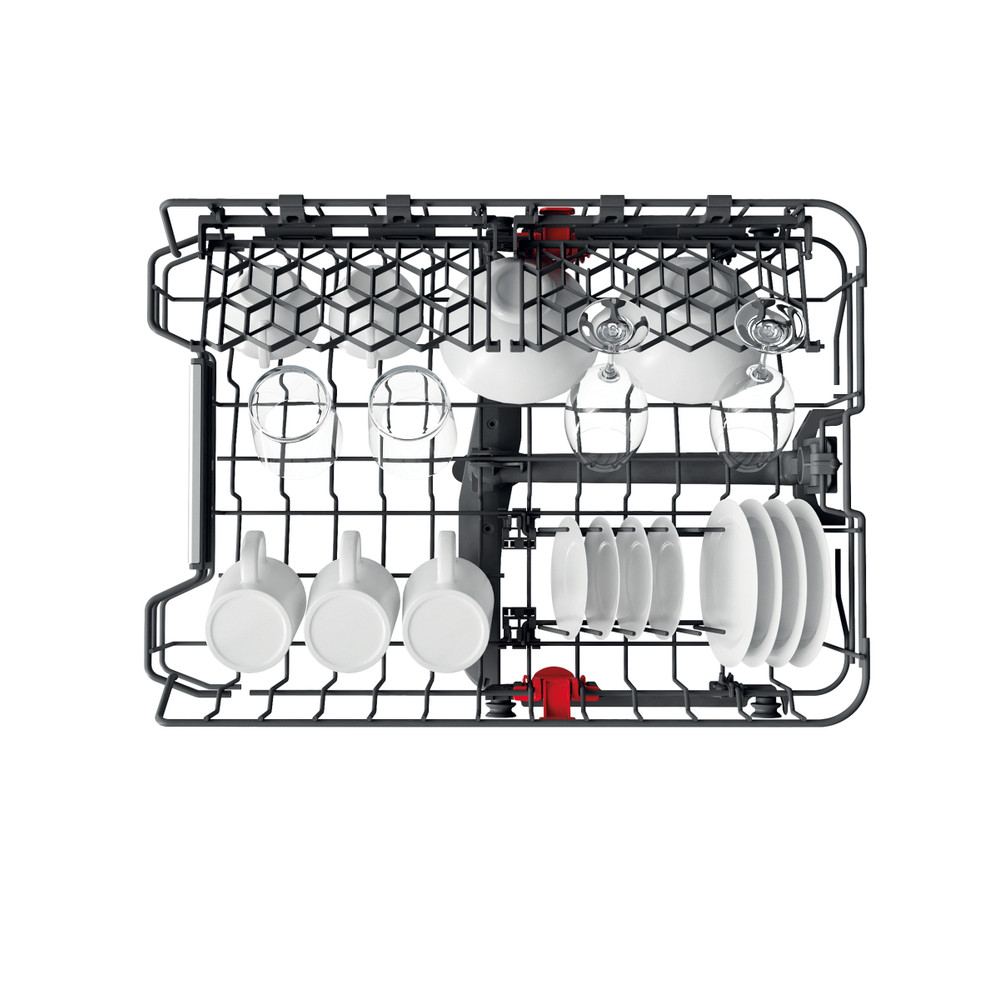 Whirlpool Myčka nádobí Volně stojící WSFO 3O34 PF Volně stojící D Rack