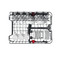 Whirlpool Indaplovė Laisvai pastatoma WSFO 3O34 PF Laisvai pastatoma D Perspective