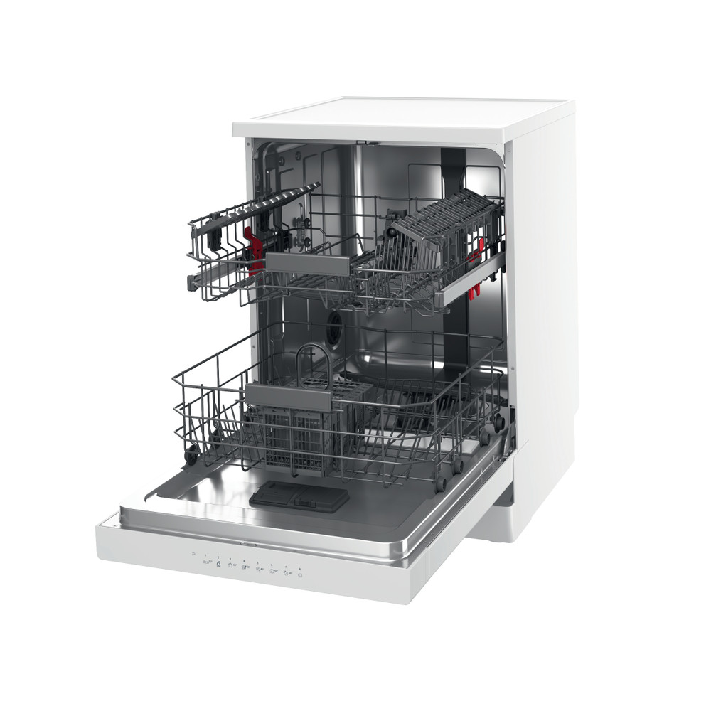 Whirlpool Lavavajillas Libre instalación WFC 3C34 Libre instalación D Perspective open