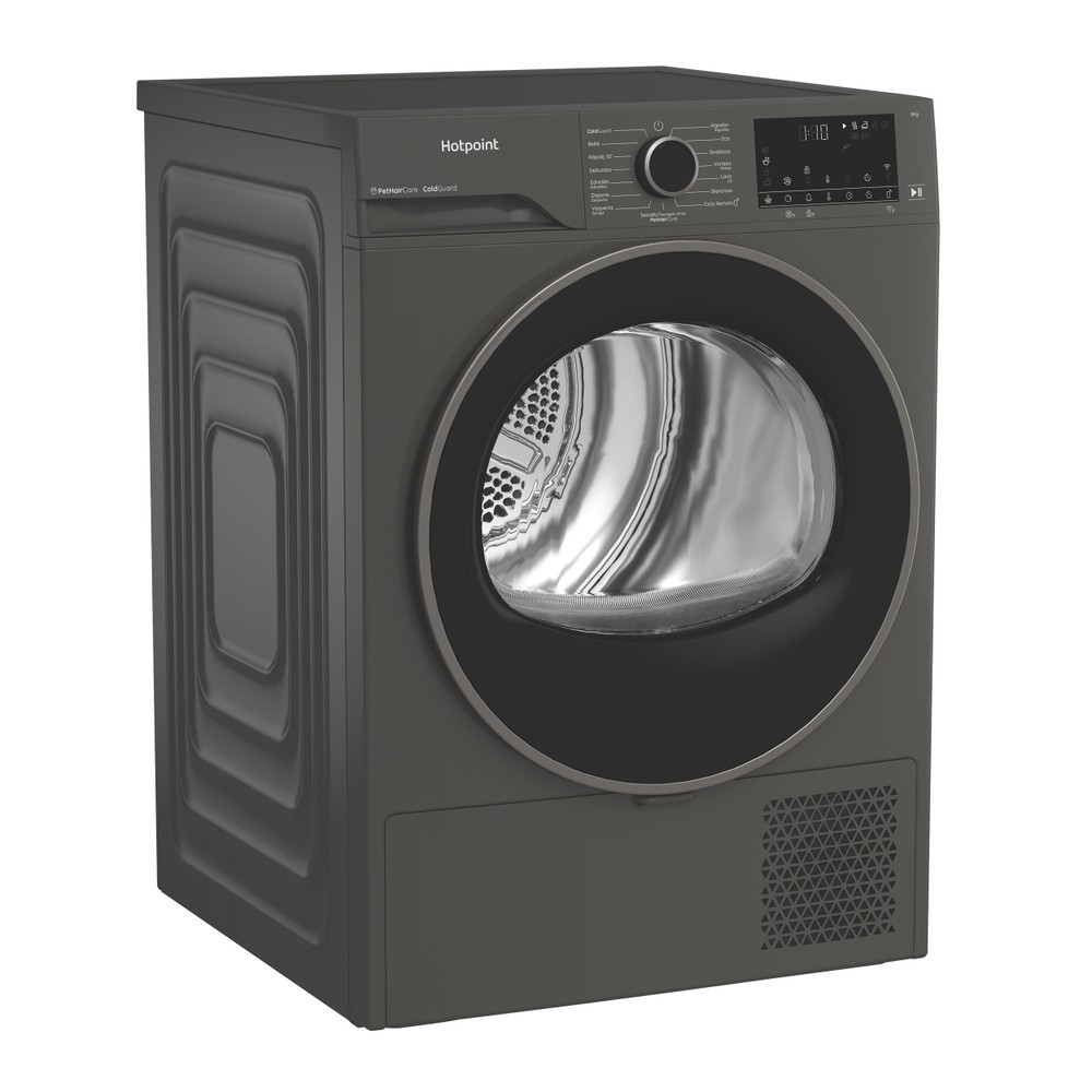 Hotpoint Secadora C HD 94M GBS SPT Manhattan Gray Perspective