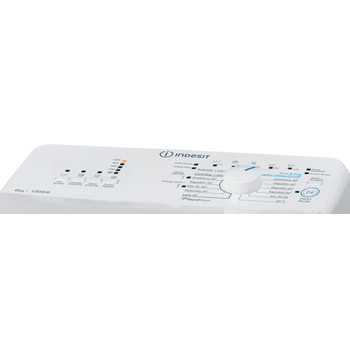 Indesit Lavadora Libre instalación BTW L60300 SP/N Blanco Carga superior D Control panel