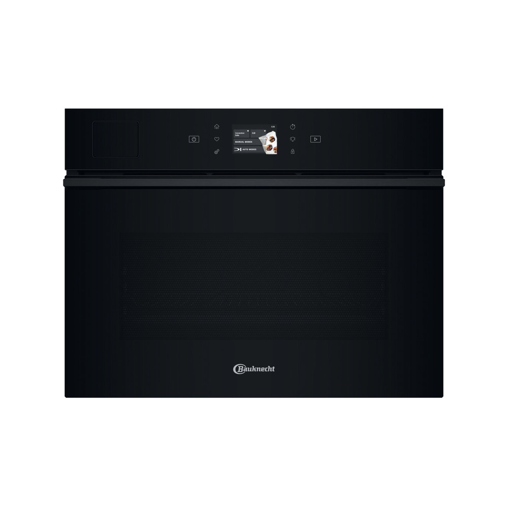 Bauknecht Mikrowelle Einbaugerät BCT9A9PHTSKA Schwarz Elektronisch 53 Kombinationsbetrieb mit Mikrowelle 950 Frontal