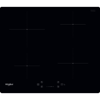 Whirlpool Варильна поверхня WS QS460 NE Чорний Induction vitroceramic Frontal