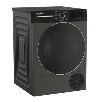 Whirlpool Secador C WD 95M GBR SPT Manhattan Grey Perspective