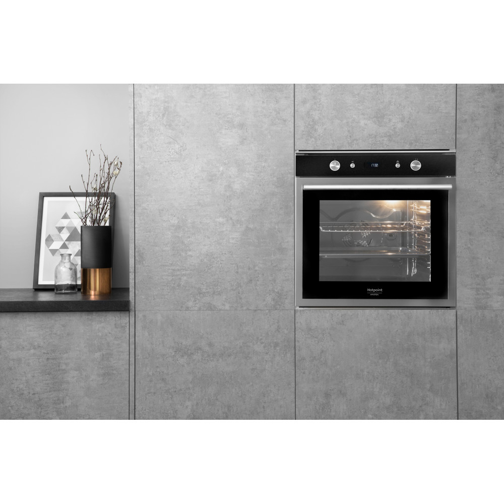 Hotpoint_Ariston Cuptor Încorporabil FI6 864 SH IX HA Electric A + Lifestyle frontal