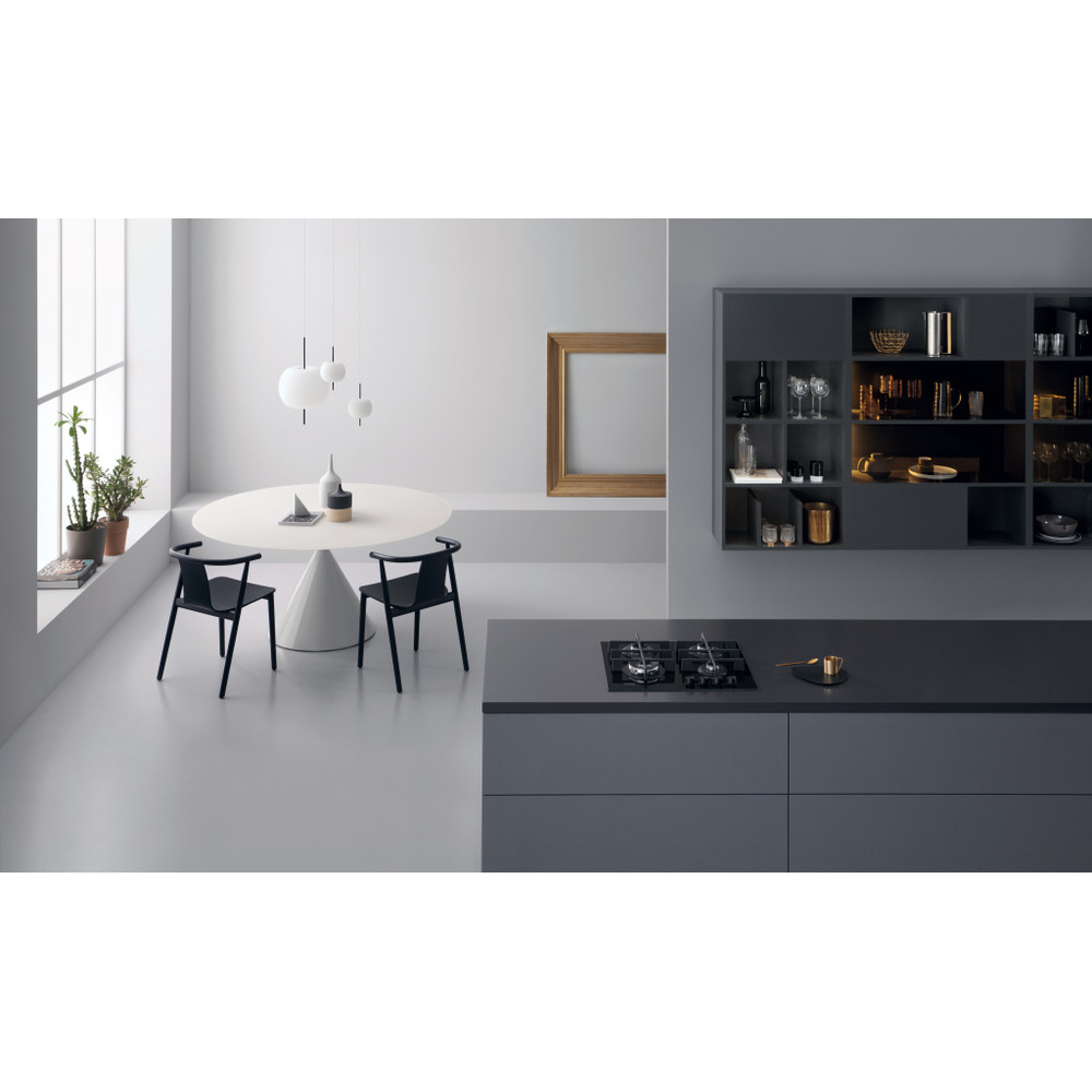 Whirlpool Varná doska GOWL 628/NB EE Čierna Plynová Lifestyle frontal