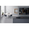 Whirlpool Pliidiplaat AKWL 628/NB Must Gaas Frontal
