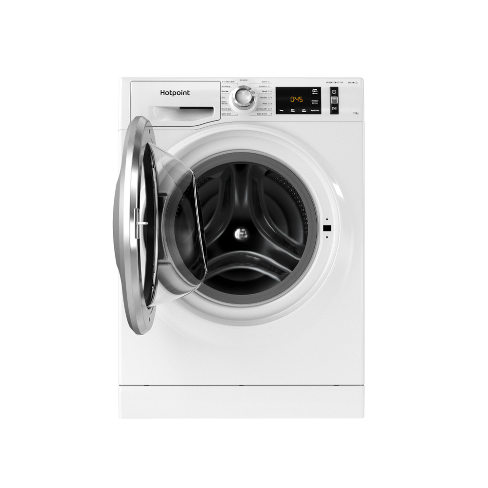 Hotpoint Washing machine Free-standing NM11 1048 WC A UK White Front loader A Frontal open