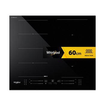 Whirlpool Plită WF S5060 CPBF Negru Induction vitroceramic Frontal